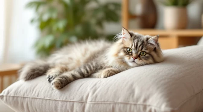 Les indispensables pour le bien-être de votre félin : le coussin pour chat