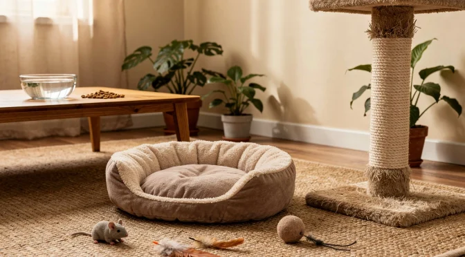 Bien choisir les accessoires de base pour accueillir un nouveau chat à la maison