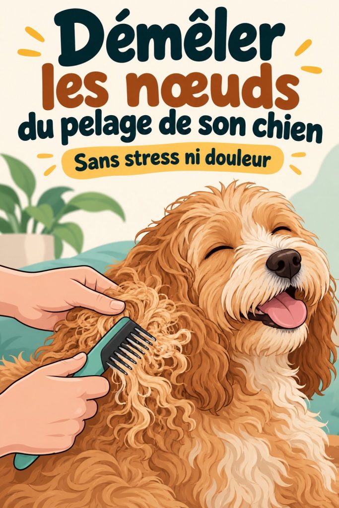 Démêler les nœuds du pelage de son chien